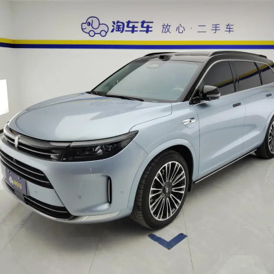 Used AITO M7 2024 Max 5 Seats 4WD Range Extended Electric Vehicle Mid-large SUV