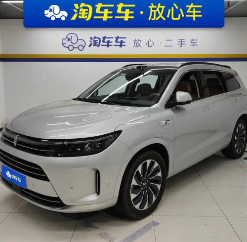 Used AITO M7 2024 Max 5 Seats 4WD Range Extended Electric Vehicle Mid-large SUV Nearly New Car