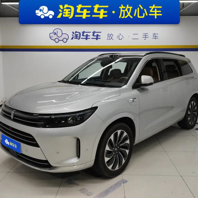 Used AITO M7 2024 Max 5 Seats 4WD Range Extended Electric Vehicle Mid-large SUV Nearly New Car
