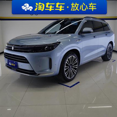 Nearly New Car AITO M7 2024 Max 5 Seats 4WD Range Extended Electric Vehicle Mid-large Used SUV