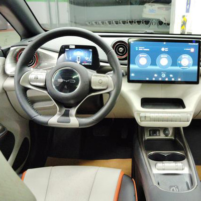 Used BYD Dolphin 2021 5 Seats White Small Electric Vehicle