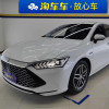 Used BYD Qin Plus DM 2021 DM-i 55km 5 Seats Compact White PHEV Electric Vehicle