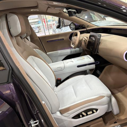 Nearly New Car AVATR 07 2024 max RWD Range-extended 5 Seat Used Electric Vehicles Purple Mid-size SUV