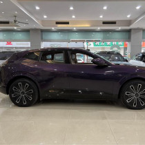 Nearly New Car AVATR 07 2024 max RWD Range-extended 5 Seat Used Electric Vehicles Purple Mid-size SUV