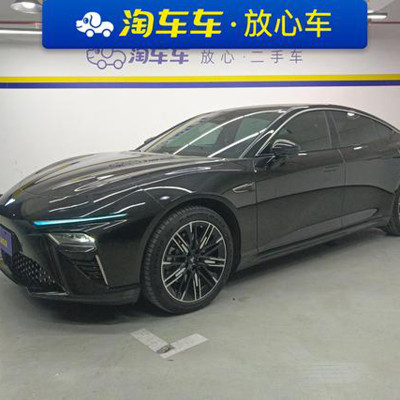 Used Black NETA Auto S 2022 Range-extended Electric Vehicle Mid-large Car for Export