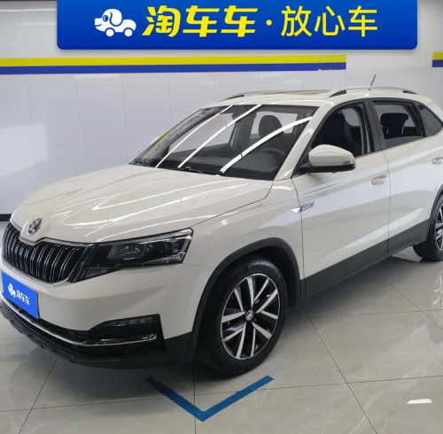 Used Used Skoda Kamiq 2018 1.5L White Small SUV Petrol Vehicle