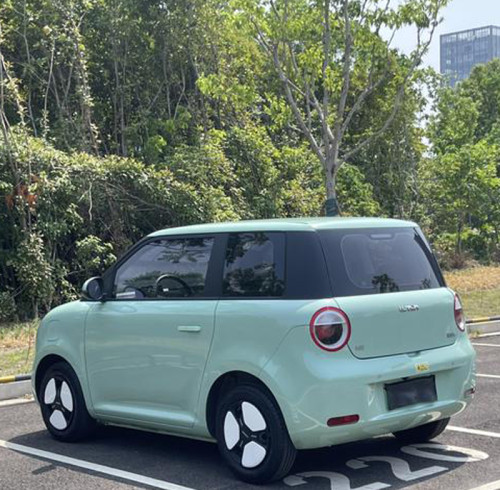 used Changan Lumin 2022 210km Range Pure Electric Vehicle Auto Green Minicar