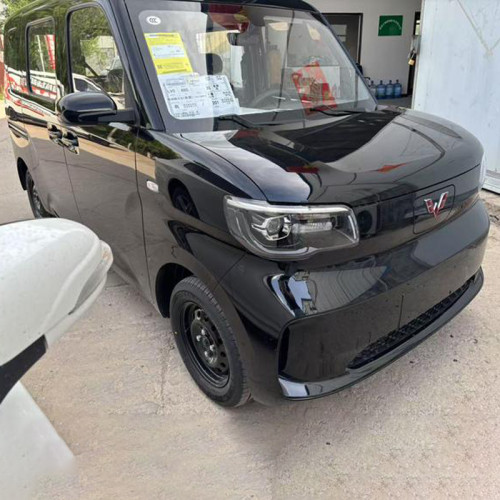 Used Car Wuling Zhiguang EV 2025 4 Seats Black Pure Electric Vehicle Microvan