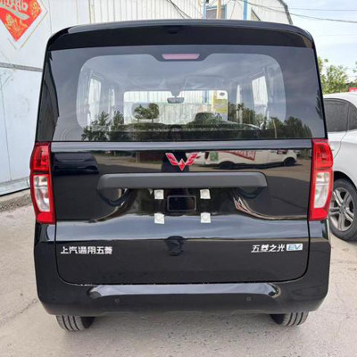 Used Car Wuling Zhiguang EV 2025 4 Seats Black Pure Electric Vehicle Microvan