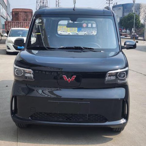 Neary New Car Wuling Zhiguang EV 2025 4 Seats Black Pure Electric Vehicle Used Microvan