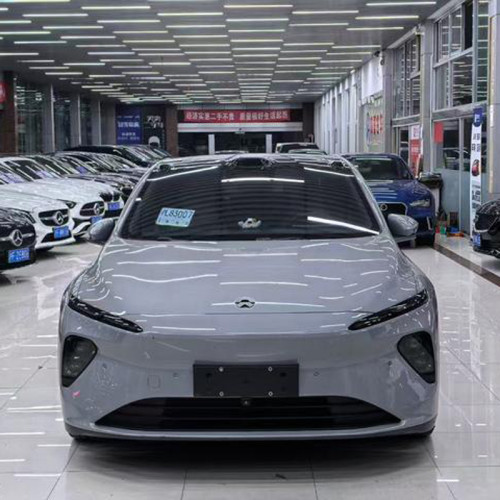Used Car NIO ET7 2021 100kWh Mid-large Blue Pure Electric Vehicle for Export