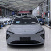 Used Car NIO ET7 2021 100kWh Mid-large Blue Pure Electric Vehicle for Export