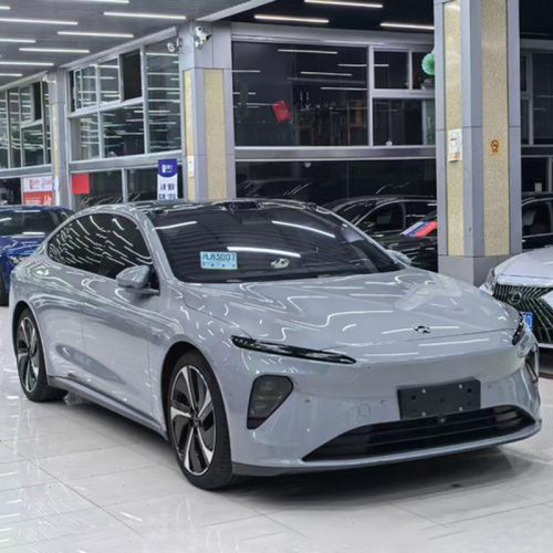 Used Car NIO ET7 2021 100kWh Mid-large Blue Pure Electric Vehicle for Export