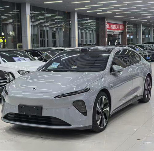 Used Car NIO ET7 2021 100kWh Mid-large Blue Pure Electric Vehicle for Export