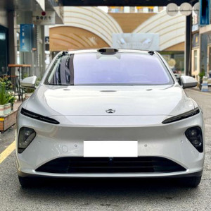 Used Car NIO ET7 2021 100kWh Mid-large Blue Pure Electric Vehicle for Export 39,000km Mileage