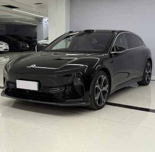 Used Car NIO ET5T 2024 75kWh Mid-size Black Pure Electric Vehicle for Export 11,000km Mileage