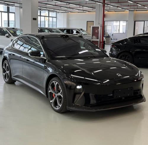 Used Car NIO ET5T 2022 75kWh Mid-size Black Pure Electric Vehicle for Export 31,000km Mileage