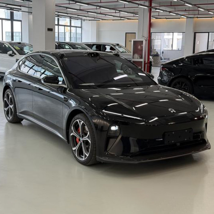 Used Car NIO ET5T 2022 75kWh Mid-size Black Pure Electric Vehicle for Export 31,000km Mileage