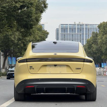 Used Car NIO ET5 2022 75kWh Mid-size Yellow Pure Electric Vehicle for Export 44,000km Mileage