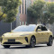 Used Car NIO ET5 2022 75kWh Mid-size Yellow Pure Electric Vehicle for Export 44,000km Mileage