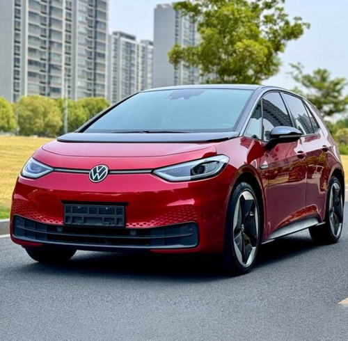 Used Volkswagen ID.3 2024 Electric Vehicle Red Compact Car