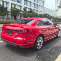 Used Audi A4L 2018 40 TFSI 2.0T Red Mid-size Petrol Car from China
