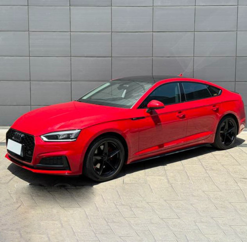 Used Audi A5 2019 Sportback 40 TFSI Red 2.0T Mid-size Petrol Vehicle Chinese Used Car Dealer