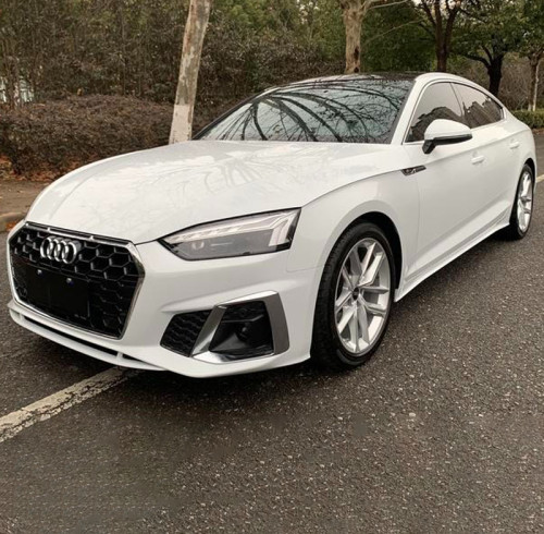 Used Audi A5 2021 Sportback 40 TFSI White 2.0T Mid-size Petrol Vehicle Chinese used car