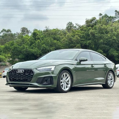 Used Audi A5 2021 Sportback 40 TFSI Green 2.0T Mid-size Petrol Vehicle Chinese used car