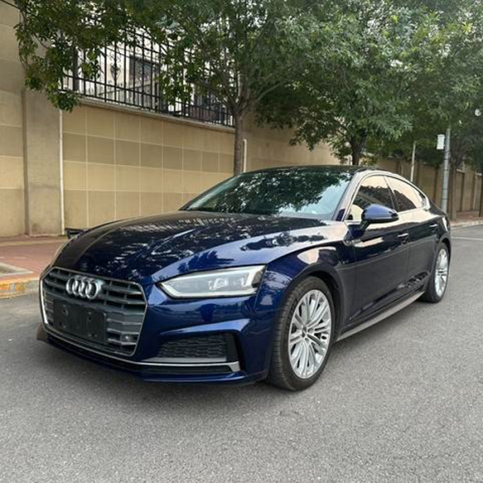 Used Audi A5 2019 Sportback 40 TFSI Blue 2.0T Mid-size Petrol Vehicle Chinese used car
