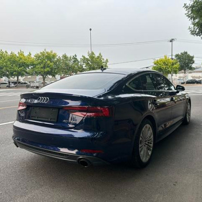 Used Audi A5 2019 Sportback 40 TFSI Blue 2.0T Mid-size Petrol Vehicle Chinese used car