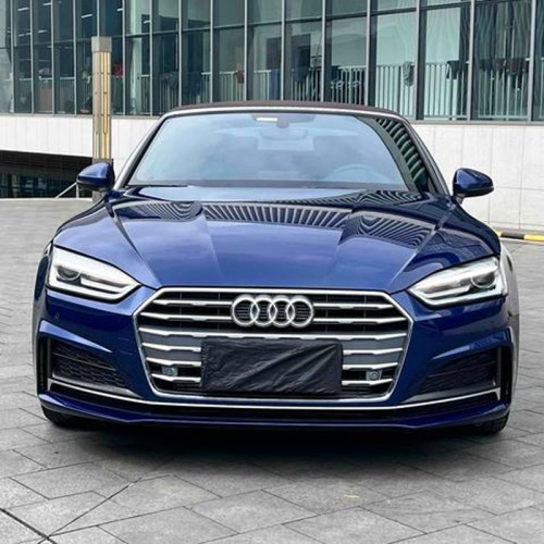 Used Audi A5 2017 Cabriolet 40 TFSI Blue 2 Doors 4 Seats Soft-top Convertible 2.0T Mid-size Petrol Vehicle Chinese Car