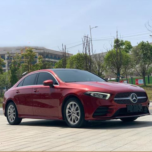 Used Car Mercedes-Benz A-Class 2019 A 200L Red Compact Petrol Vehicle
