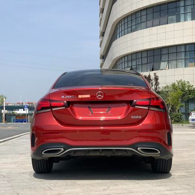 Used Car Mercedes-Benz A-Class 2019 A 200L Red Compact Petrol Vehicle