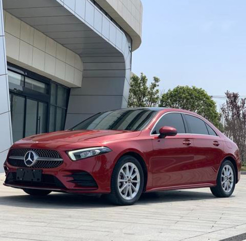 Used Car Mercedes-Benz A-Class 2019 A 200L Red Compact Petrol Vehicle