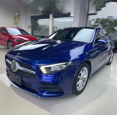 Used Mercedes-Benz A-Class 2021 A 200L Blue Compact Petrol Vehicle