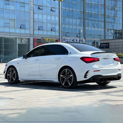 Used Benz A AMG 2024 A 35 L 4MATIC White Compact Vehicle 48V Mild Hybrid System