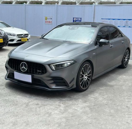 Used Benz A AMG 2019 A 35 L 4MATIC Silver Gray 2.0T Compact Petrol Vehicle