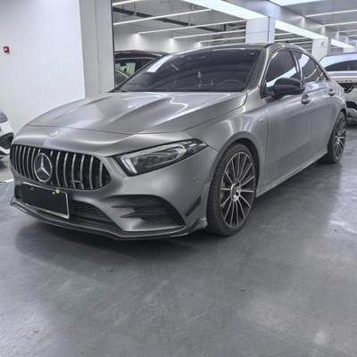 Used Benz A AMG 2021 A 35 L 4MATIC Dark Gray 2.0T Compact Petrol Vehicle