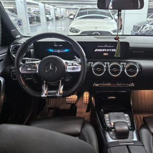 Used Benz A AMG 2021 A 35 L 4MATIC Dark Gray 2.0T Compact Petrol Vehicle