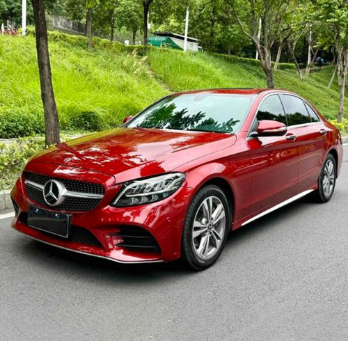 Used Benz C 2020 200 L 2.0T 5 doors 5 seats Red 1.5T Mid-size Petrol Vehicle
