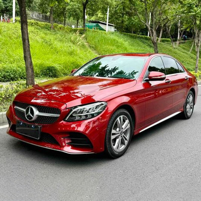 Used Benz C 2020 200 L 2.0T 5 doors 5 seats Red 1.5T Mid-size Petrol Vehicle