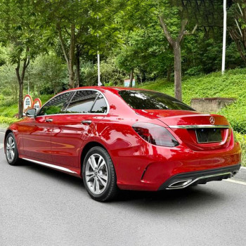 Used Benz C 2020 200 L 2.0T 5 doors 5 seats Red 1.5T Mid-size Petrol Vehicle