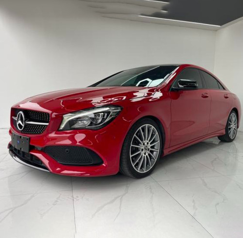 Used Benz CLA 2018 220 4MATIC Red 2.0T 5 doors 5 seats Compact Petrol Vehicle