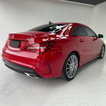 Used Benz CLA 2018 220 4MATIC Red 2.0T 5 doors 5 seats Compact Petrol Vehicle