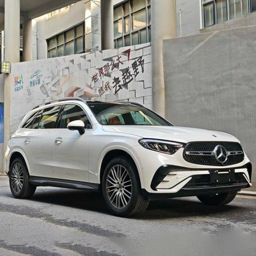 Used Benz GLC 2023 300 L 4MATIC White 2.0T 5 doors 5 seats Mid-size SUV Petrol Vehicle