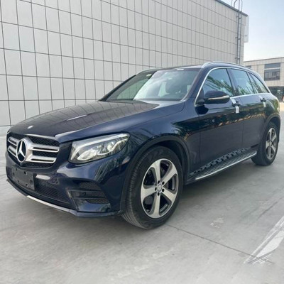 Used Benz GLC 2017 260 L 4MATIC Blue 2.0T 5 doors 5 seats Mid-size SUV Petrol Vehicle