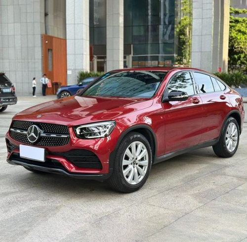 Used Benz GLC 2020 260 4MATIC Red 2.0T 5 doors 5 seats Mid-size SUV Petrol Vehicle