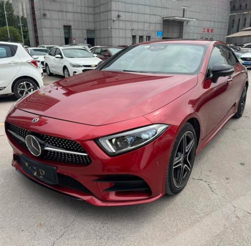 Benz CLS 2018 350 4MATIC Used Car Red 5 doors 5 seats Mid-large Car 48V mild hybrid system