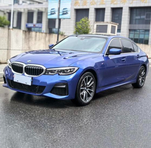 BMW 3 Series 2022 Used Car 325L 2.0T Petrol Mid-size Car Blue 34,000km Mileage